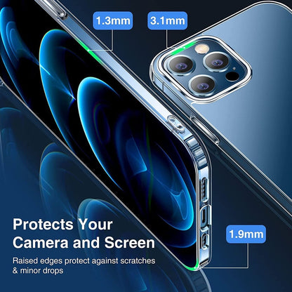iPhone 12 Pro Max Stöttåligt MagSafe Skal  - Transparent image 4