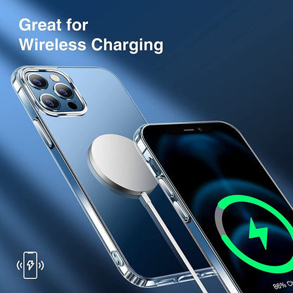 iPhone 12 Pro Max Stöttåligt MagSafe Skal  - Transparent image 5