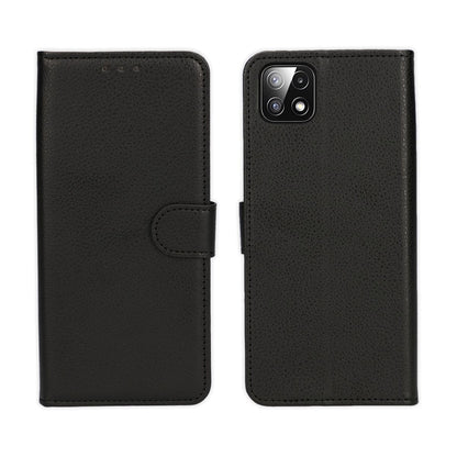 Samsung Galaxy A22 5G Plånboksfodral med Stativ - G-SP Svart image 1