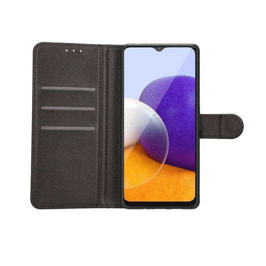 Samsung Galaxy A22 5G Plånboksfodral med Stativ - G-SP Svart image 3