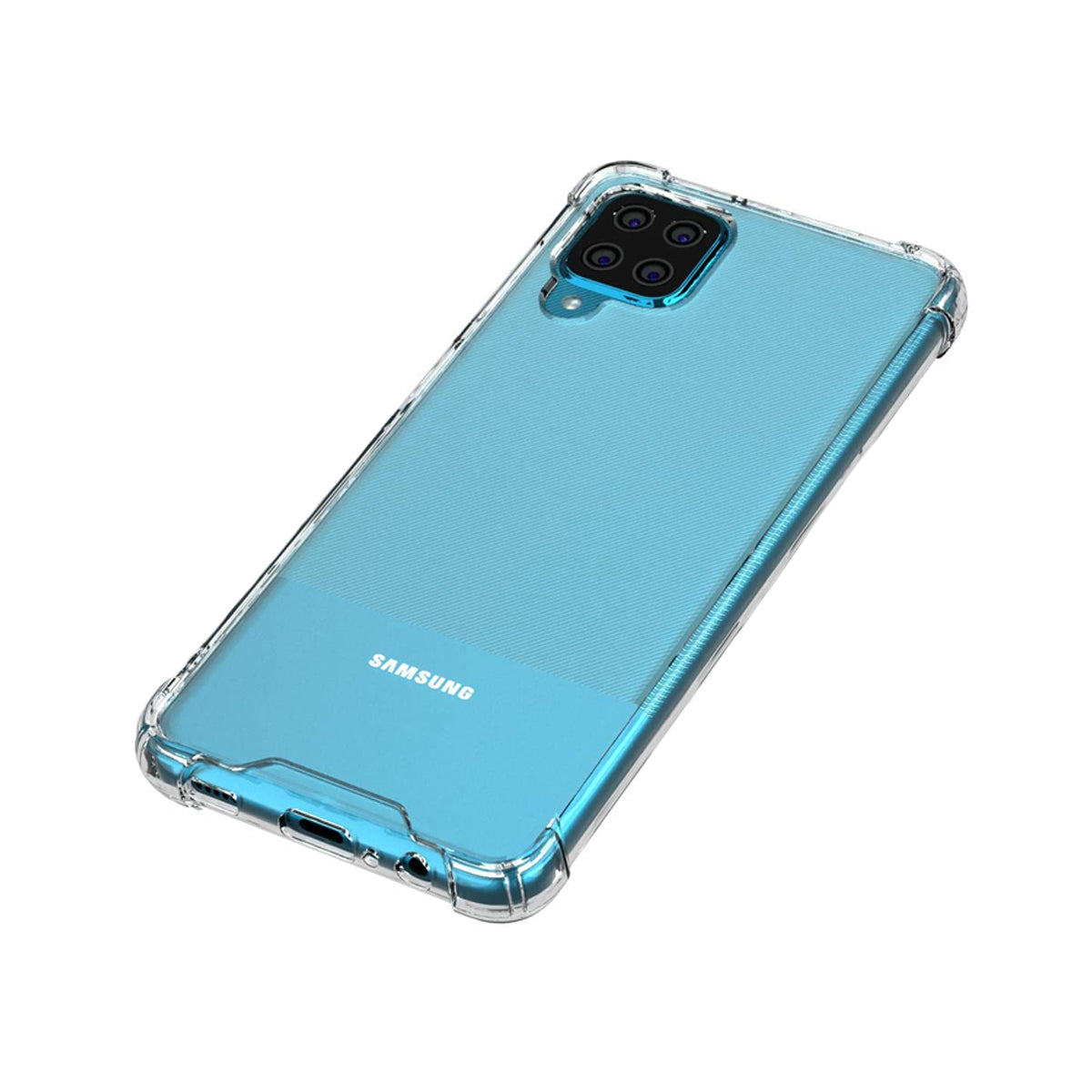 Samsung Galaxy A22 4G Extra Stöttåligt Skal - Transparent image 2