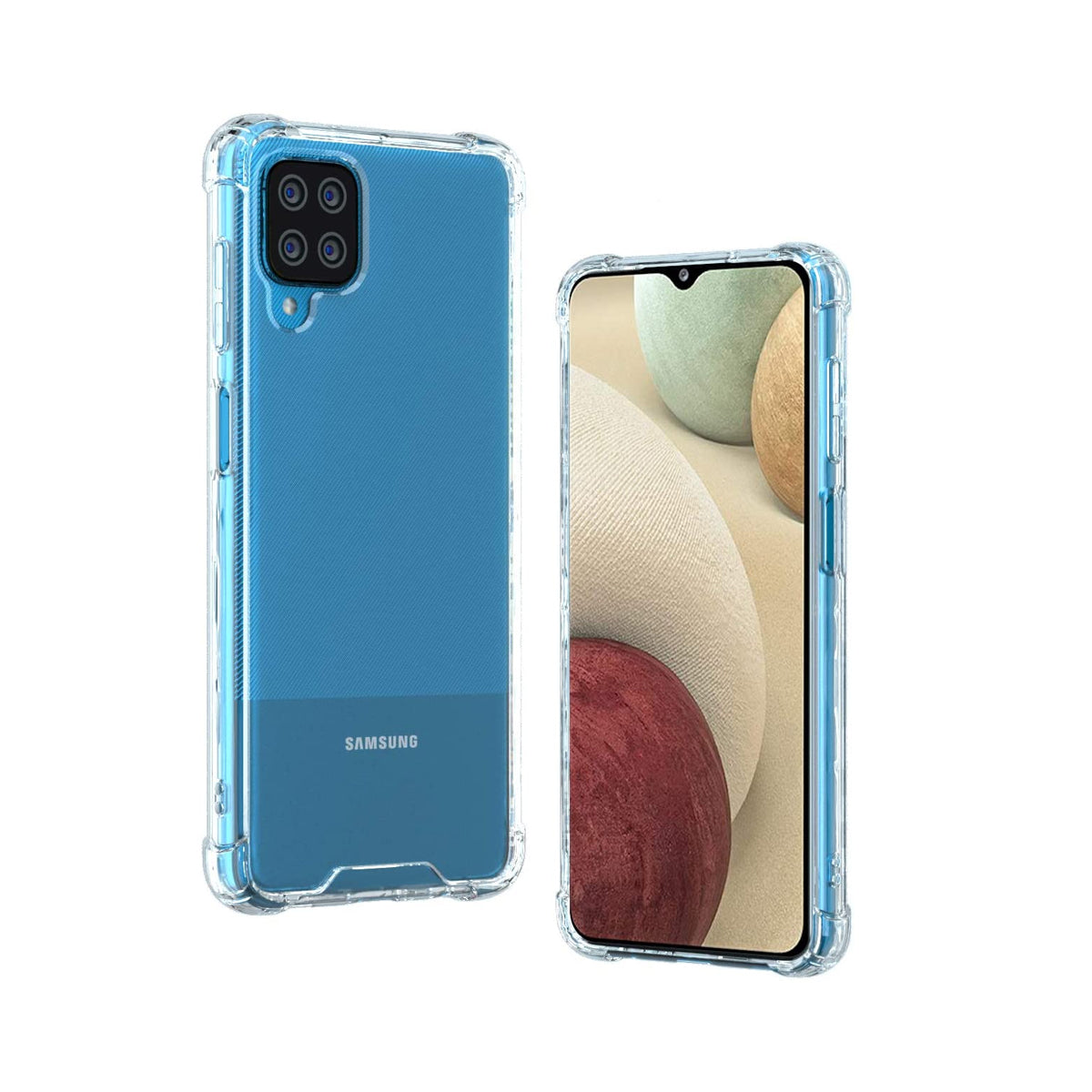 Samsung Galaxy A22 4G Extra Stöttåligt Skal - Transparent image 3