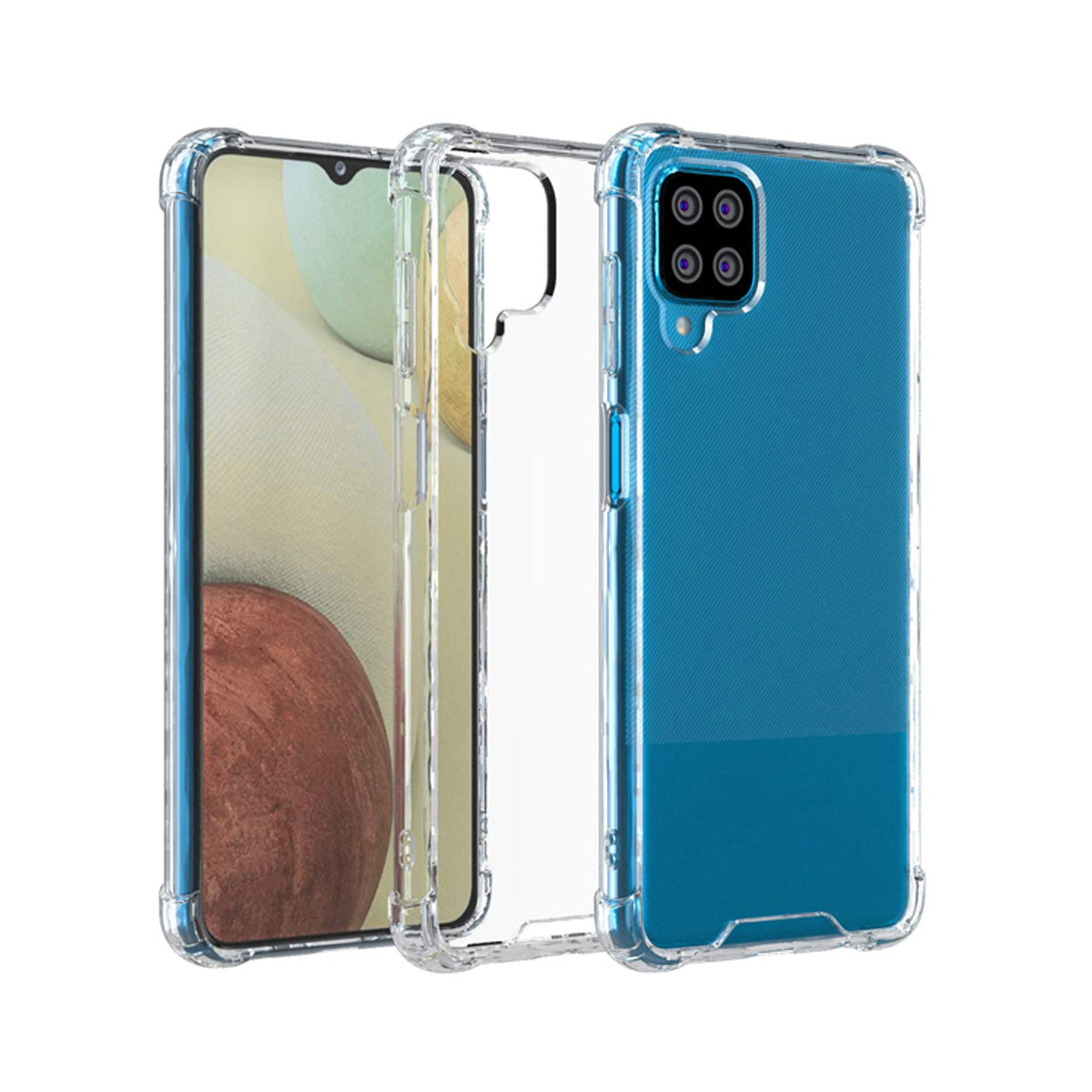 Samsung Galaxy A22 4G Extra Stöttåligt Skal - Transparent image 6