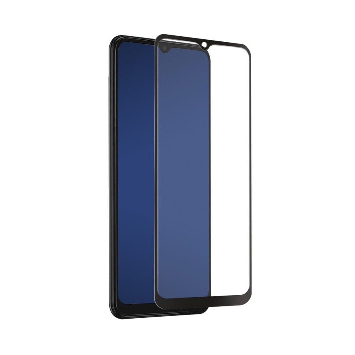 Skärmskydd Samsung Galaxy A22 5G - 3D Härdat Glas Svart (bulk) image 1