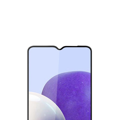 Skärmskydd Samsung Galaxy A22 5G - 3D Härdat Glas Svart image 3