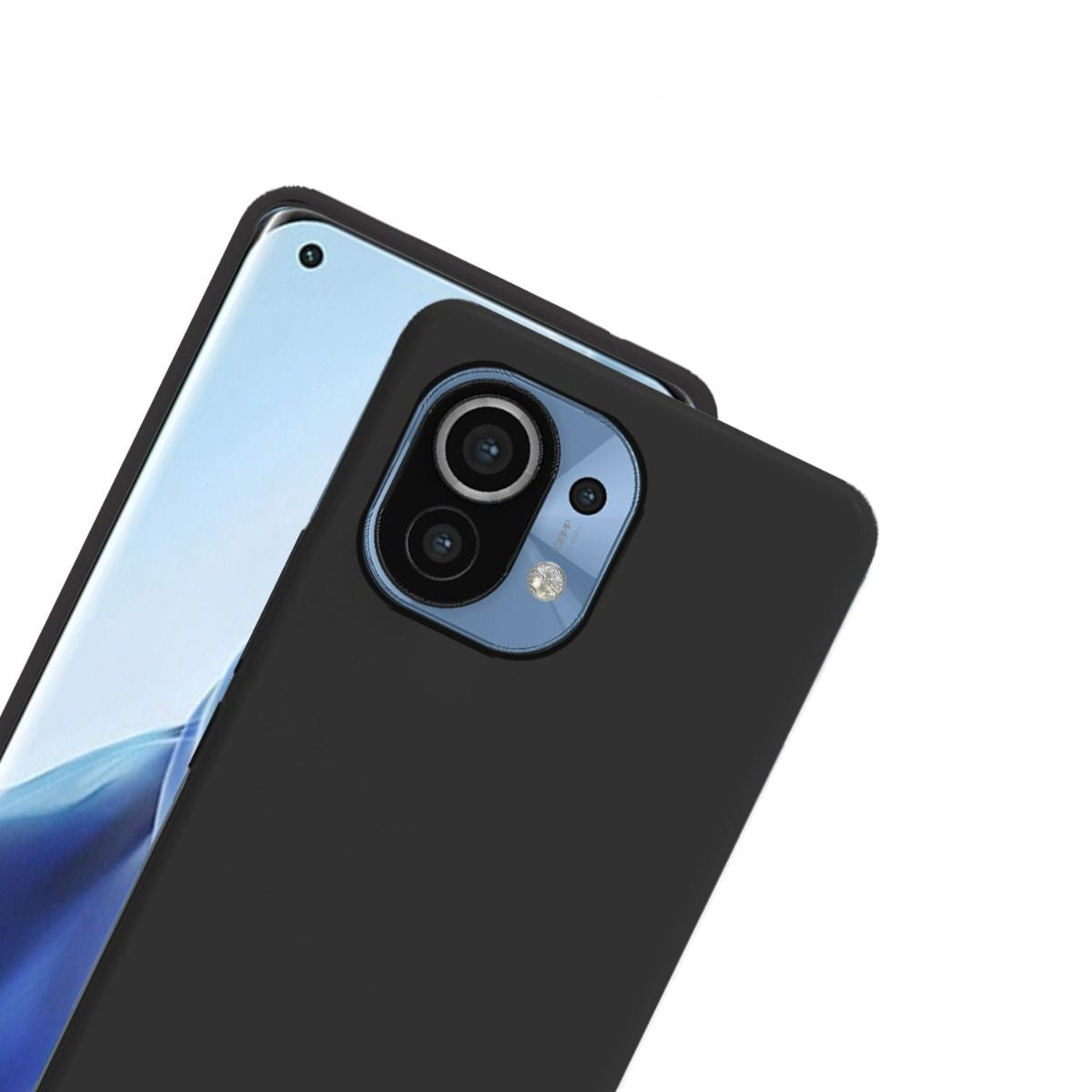 Silikonskal Xiaomi Mi 11 - Svart image 2