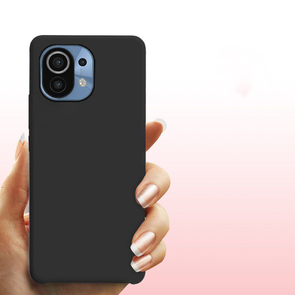 Silikonskal Xiaomi Mi 11 - Svart image 4