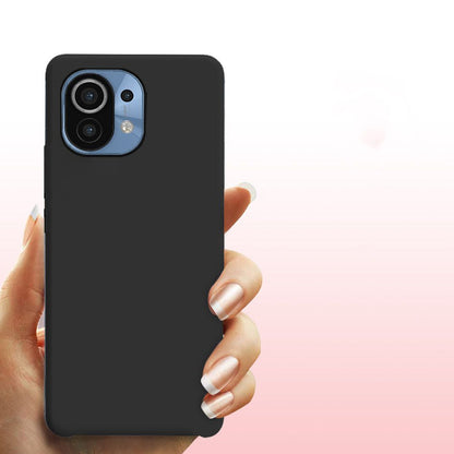 Silikonskal Xiaomi Mi 11 - Svart image 4