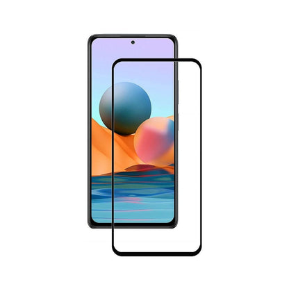 Skärmskydd Xiaomi Note 10S - 3D Härdat Glas Svart image 2