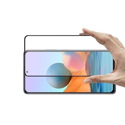 Skärmskydd Xiaomi Note 10S - 3D Härdat Glas Svart image 3