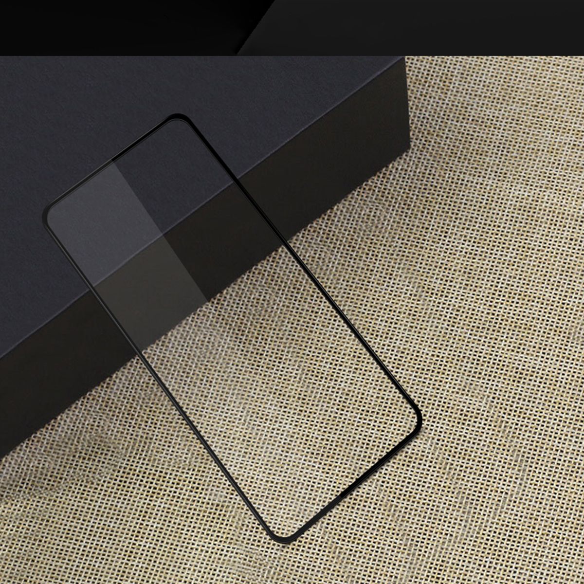 Skärmskydd Xiaomi Redmi Note 10 5G - 3D Härdat Glas Svart image 5