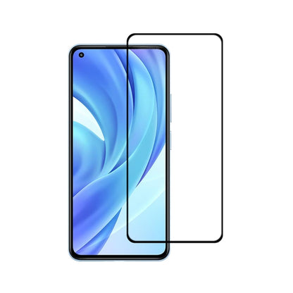 Skärmskydd Xiaomi Mi 11 Lite 5G - 3D Härdat Glas Svart (bulk) image 1
