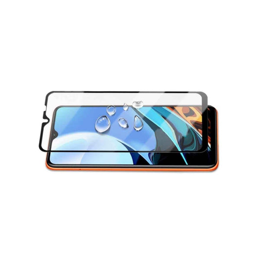 Skärmskydd Xiaomi Redmi 9T - 3D Härdat Glas Svart image 3