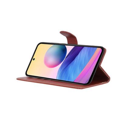 Xiaomi Redmi Note 10 5G Plånboksfodral med Stativ - Brun image 2