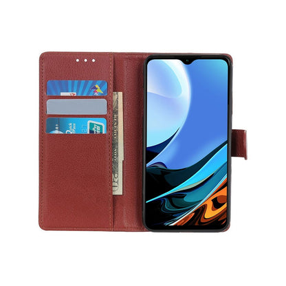 Xiaomi Redmi 9T/ Mi POCO M3 Plånboksfodral med Stativ - Brun image 2