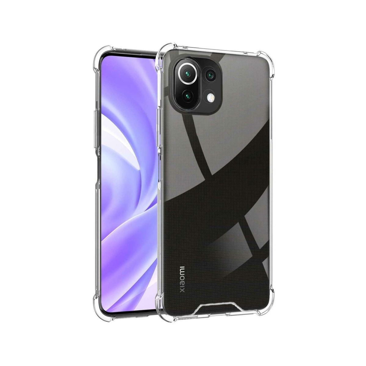 Stöttåligt Mobilskal Xiaomi Mi 11 Lite 5G - Transparent image 2