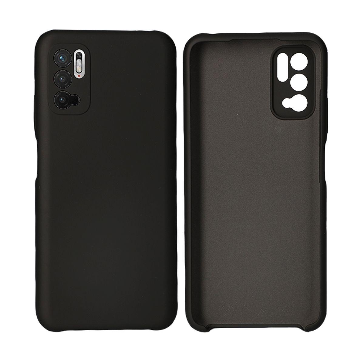 Silikonskal Xiaomi Redmi Note 10 5G - Svart image 5