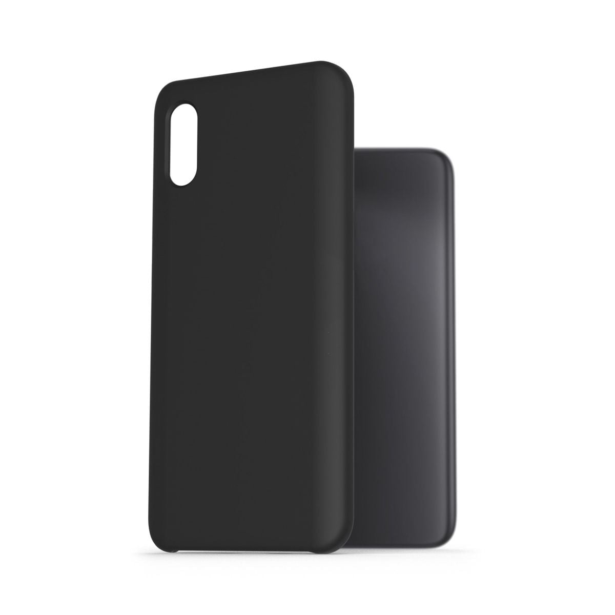 Silikonskal Xiaomi Redmi Note 9A - Svart image 1