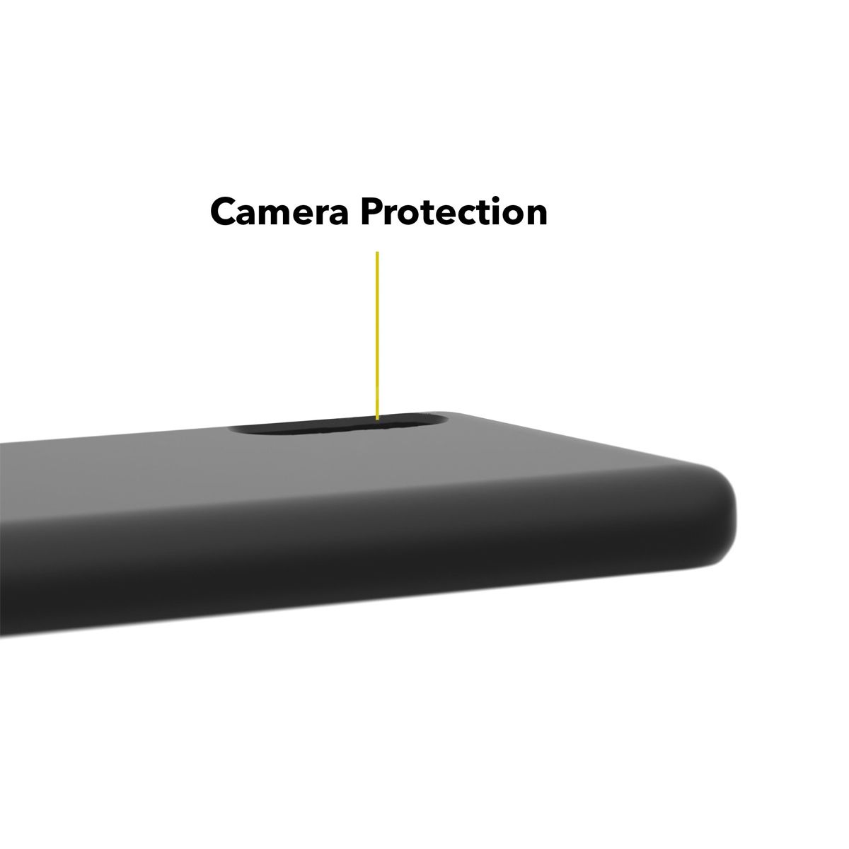 Silikonskal Xiaomi Redmi Note 9A - Svart image 2