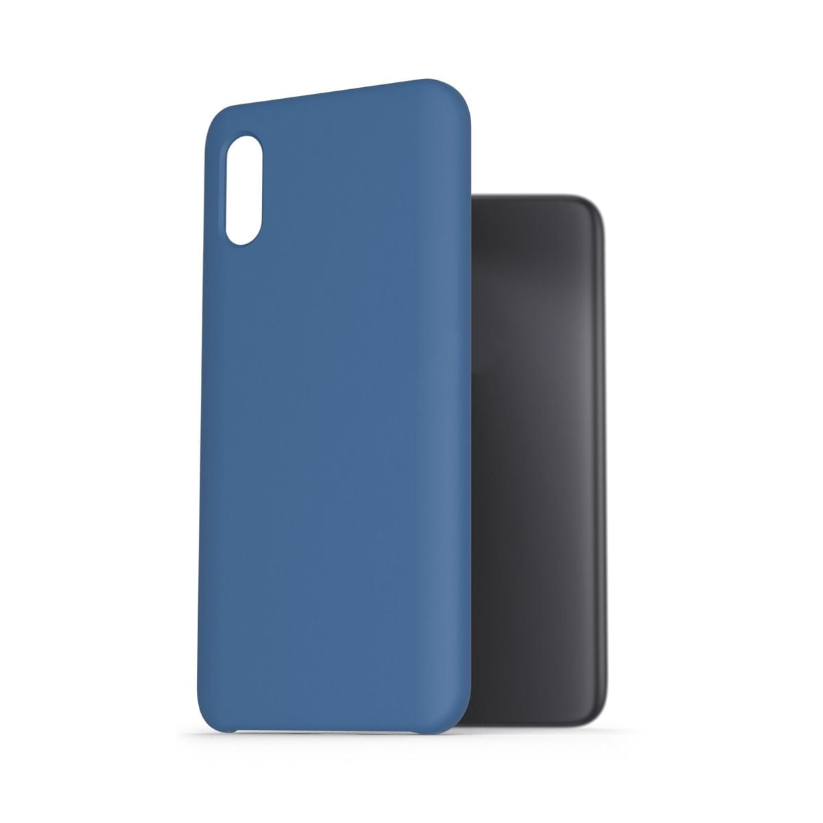 Silikonskal Xiaomi Redmi Note 9A - Blå image 1