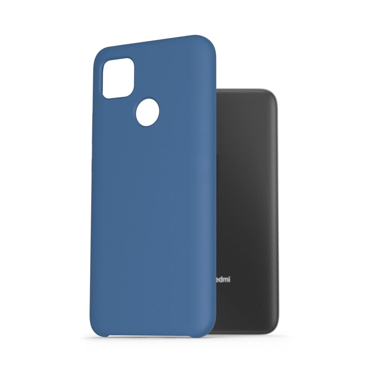 Silikonskal Xiaomi Redmi 9C - Blå image 1