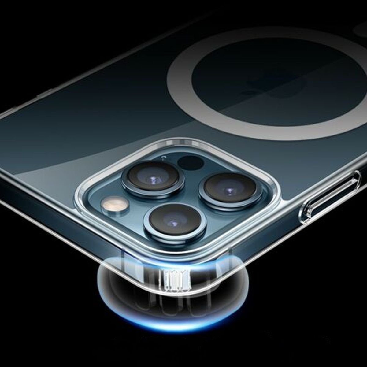 Stöttåligt MagSafe Skal iPhone 13 Pro - Transparent image 4