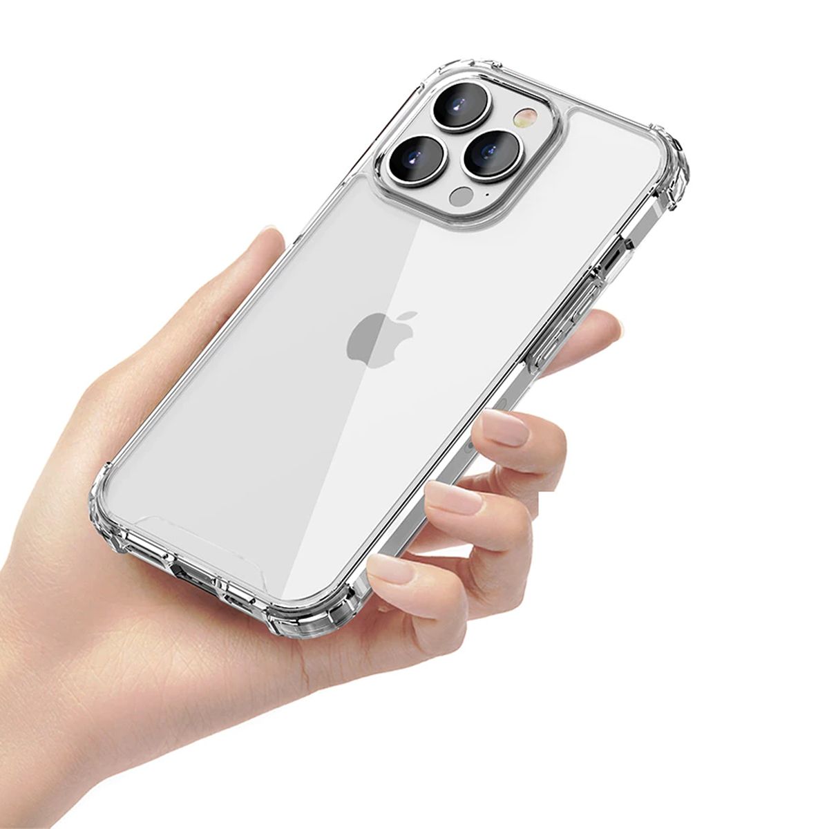 Stöttåligt Mobilskal iPhone 13 Mini - Transparent image 4