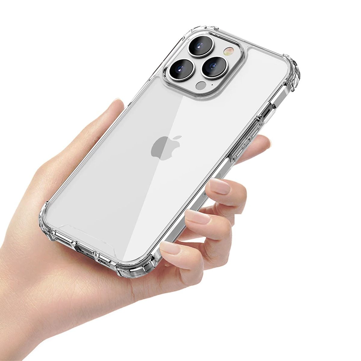 Stöttåligt Mobilskal iPhone 13 Pro - Transparent image 4