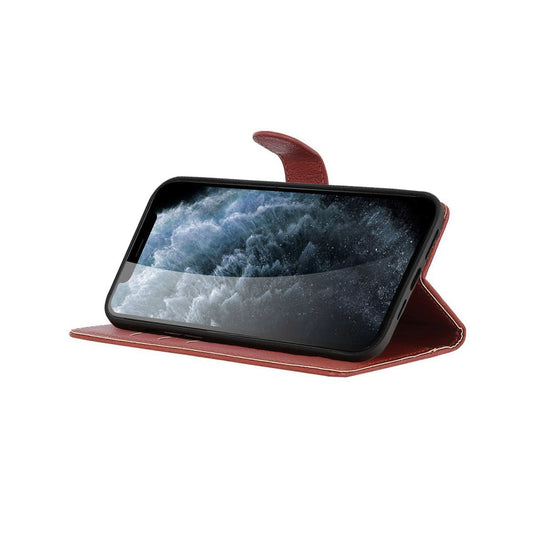 iPhone 13 Pro Plånboksfodral med Stativ - Brun image 3