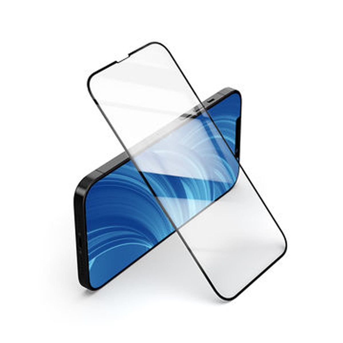 Skärmskydd iPhone 13 Mini - 3D Härdat Glas Svart image 1