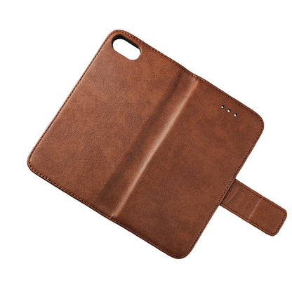 iPhone 7/8/SE 2020 Plånboksfodral Läder Rvelon - Brun image 4