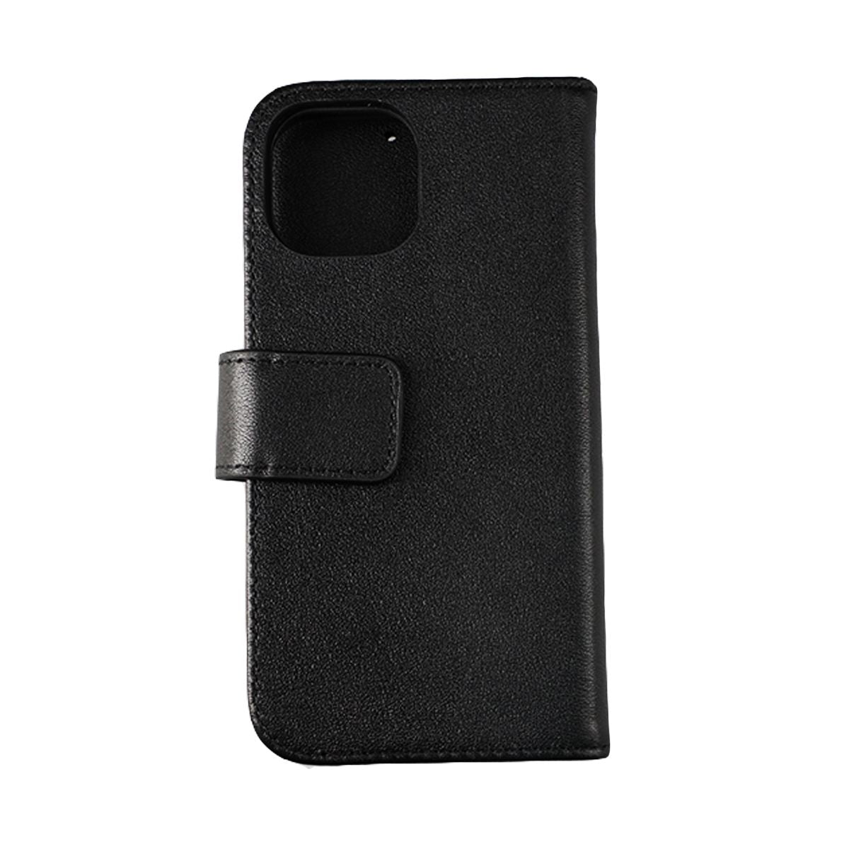 iPhone 13 Mini Plånboksfodral Läder Rvelon - Svart image 6