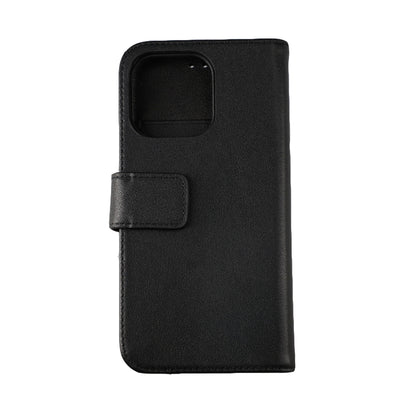 iPhone 13 Pro Max Plånboksfodral Läder Rvelon - Svart image 6