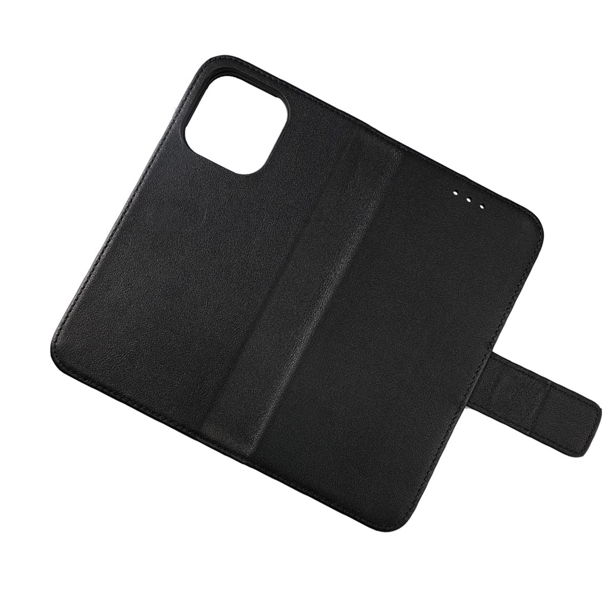 iPhone 11 Pro Plånboksfodral Läder Rvelon - Svart image 3
