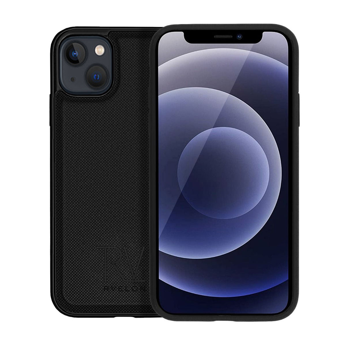 iPhone 13 Mini Plånboksfodral Magnet Rvelon - Svart image 3