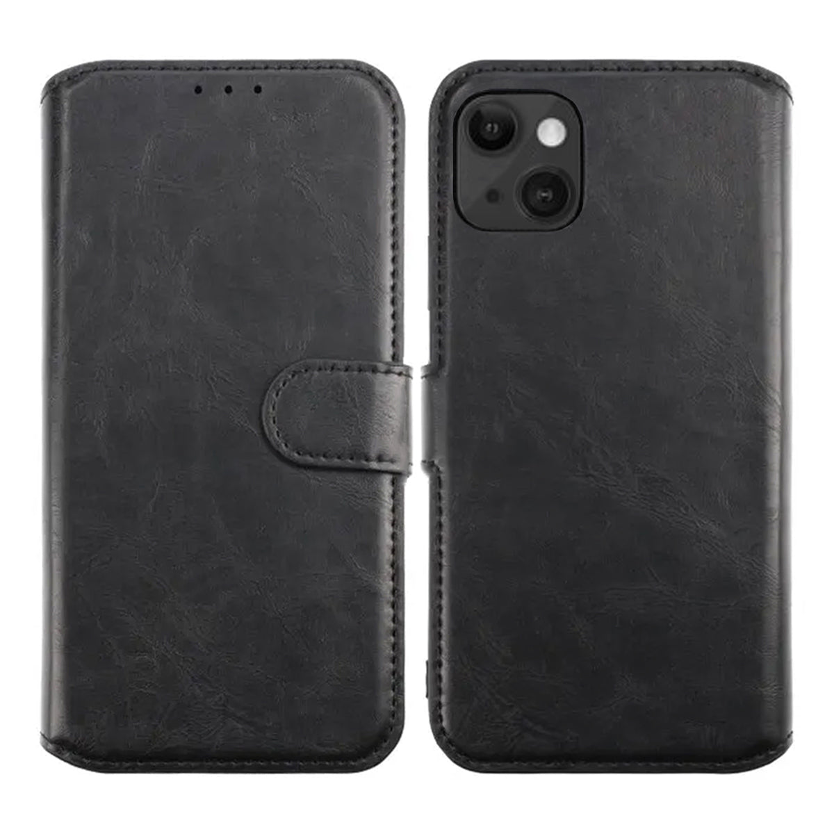 iPhone 13 Plånboksfodral Magnet Rvelon - Svart image 1