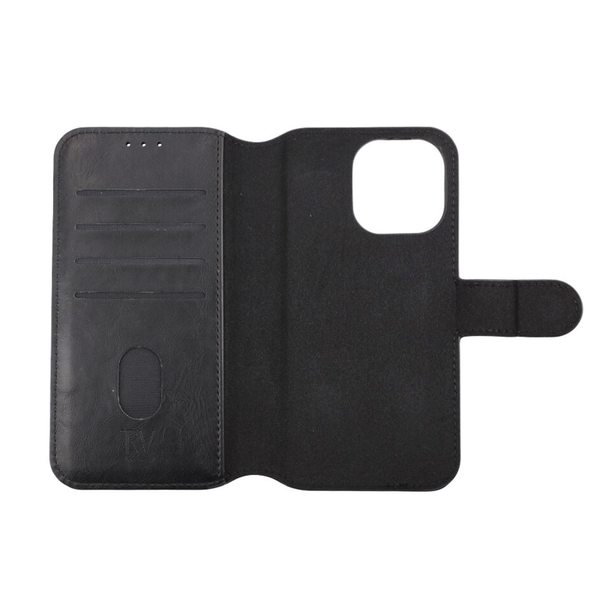 iPhone 13 Pro Plånboksfodral Magnet Rvelon - Svart image 3