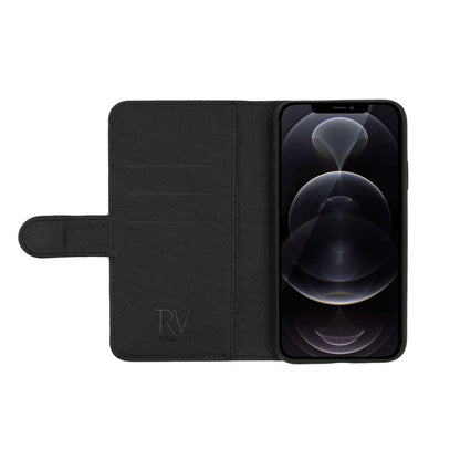 iPhone 13 Pro Max Plånboksfodral Magnet Rvelon - Svart image 4