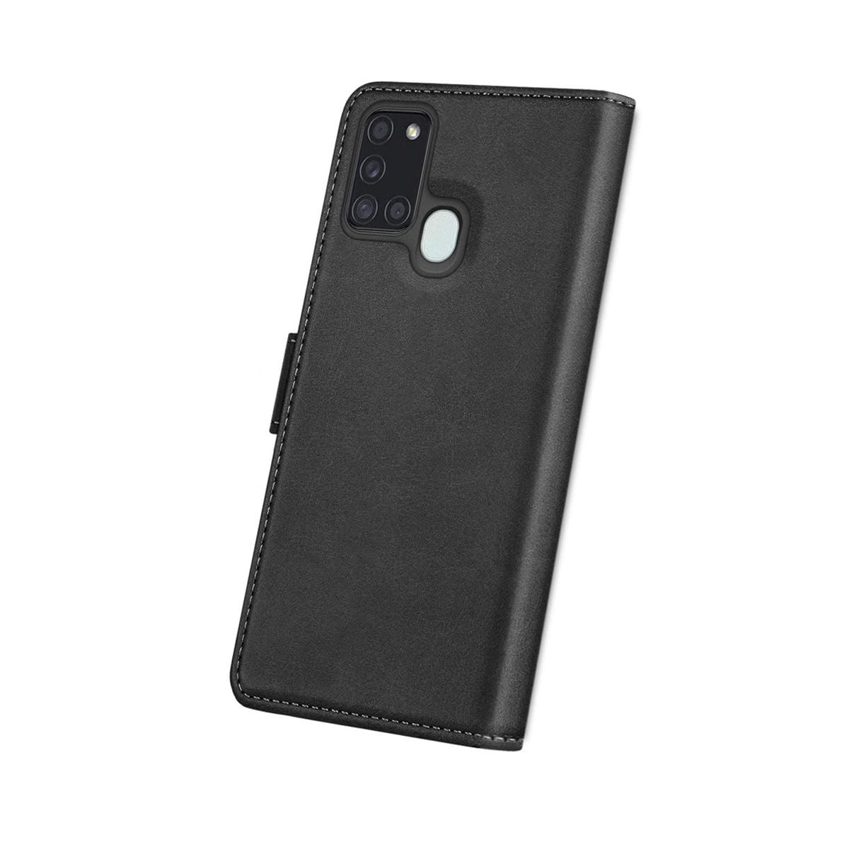 Samsung A21s Plånboksfodral Magnet Rvelon - Svart image 1