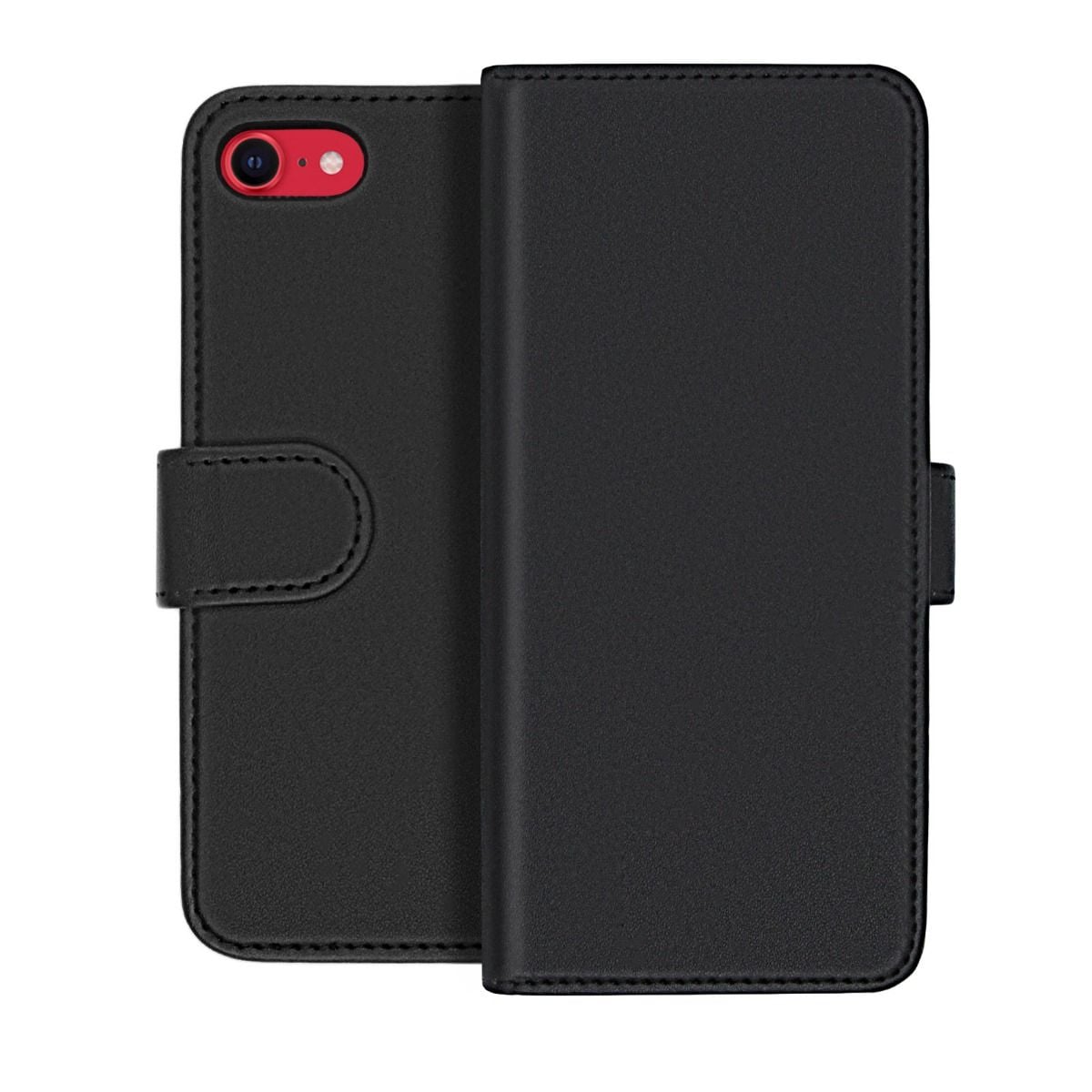 iPhone 7/8/SE 2020 Plånboksfodral Magnet Rvelon - Svart image 3