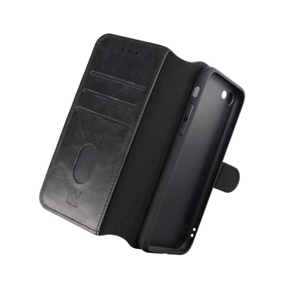 iPhone 7/8/SE 2020 Plånboksfodral Magnet Rvelon - Svart image 5