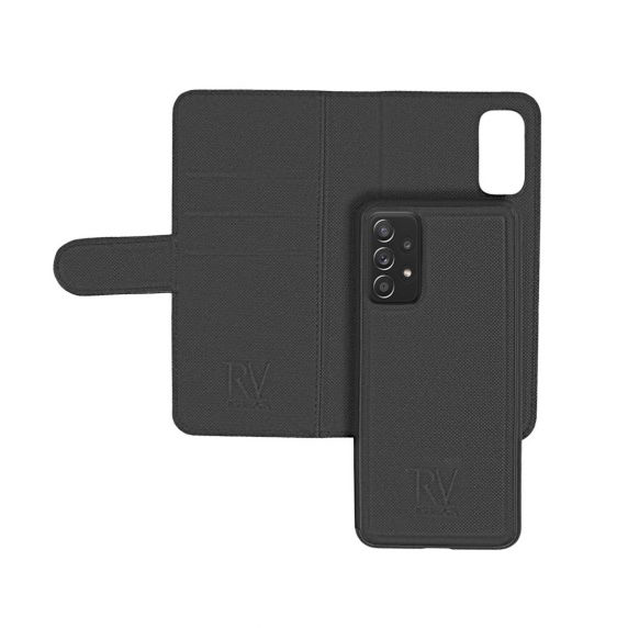 RV Magnetiskt Plånboksfodral Samsung A52s - Svart image 1