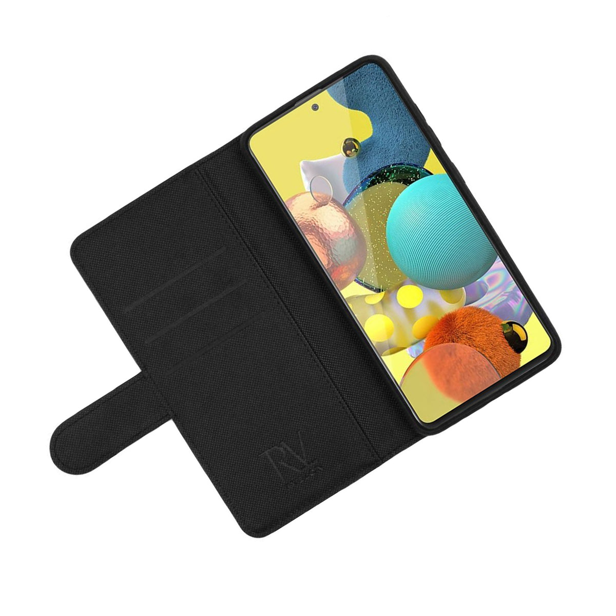 RV Magnetiskt Plånboksfodral Samsung A52s - Svart image 5