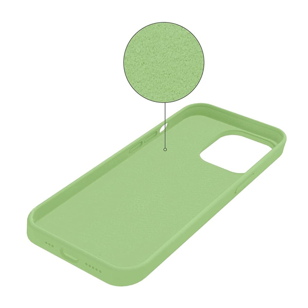Mobilskal Silikon iPhone 13 Pro Max - Grön image 4