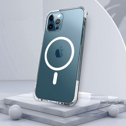 Stöttåligt MagSafe Skal iPhone 11 - Transparent image 5