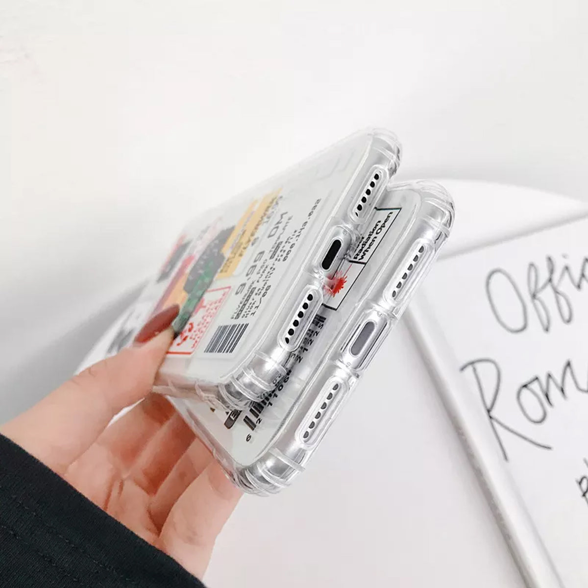 Stöttåligt Mobilskal iPhone 12 Mini - Fashion Prisetiketter image 6