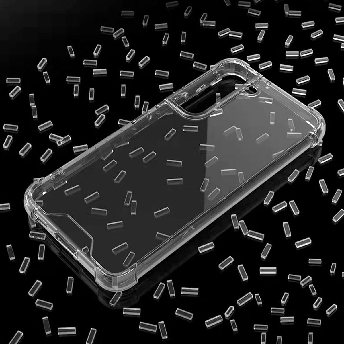 Stöttåligt Mobilskal Samsung Galaxy S22 5G - Transparent image 5