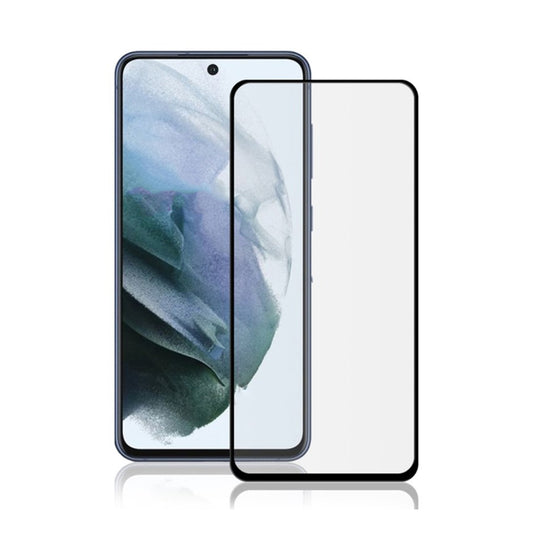 Skärmskydd Galaxy S21 FE - 3D Härdat Glas Svart (bulk) image 1