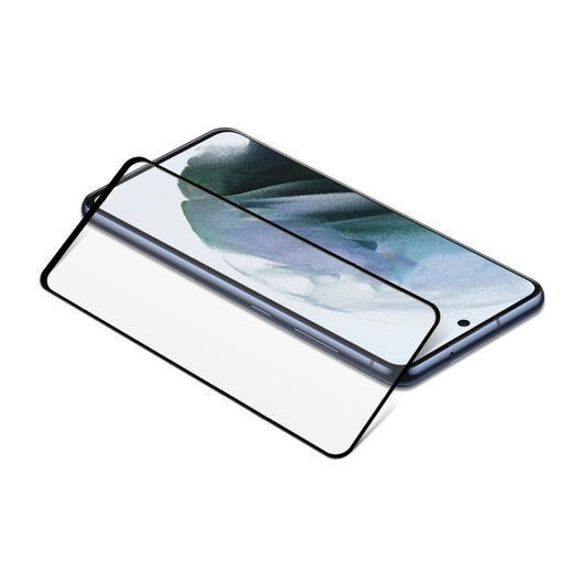 Skärmskydd Galaxy S21 FE - 3D Härdat Glas Svart (bulk) image 2