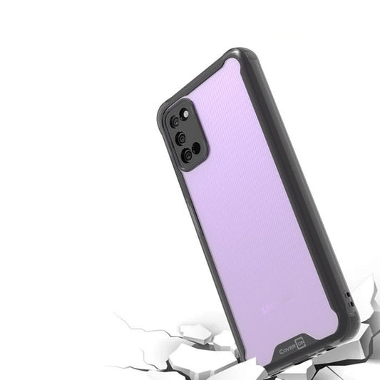 Stöttåligt Skal Samsung Galaxy A03s - Svart image 5